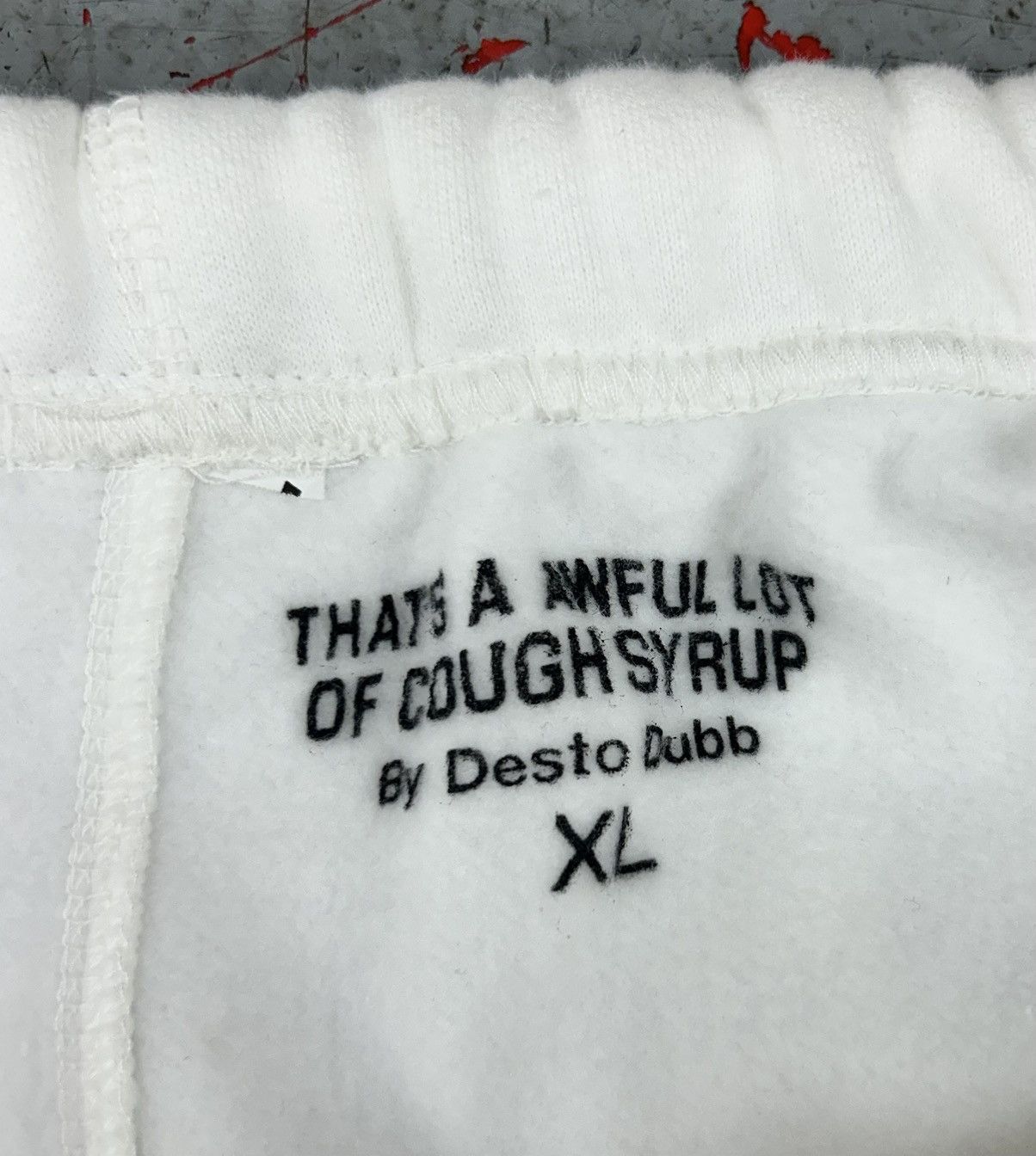 Awful Lot of Cough Syrup Awful Lot Of Cough Syrup Valentines Day Sweatpants New Size US 40 / EU 56 - 5 Thumbnail