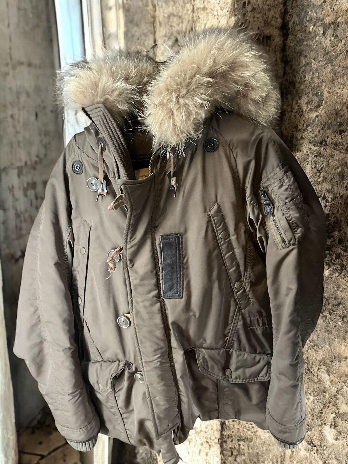 Military × Vintage 70/80s LANCER CLOTHING PARKAS JACKET N-3B