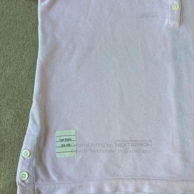 Thom Browne Thom Browne Pink Short-Sleeve T-Shirt . Size S / US 4 / IT 40 - 5 Thumbnail
