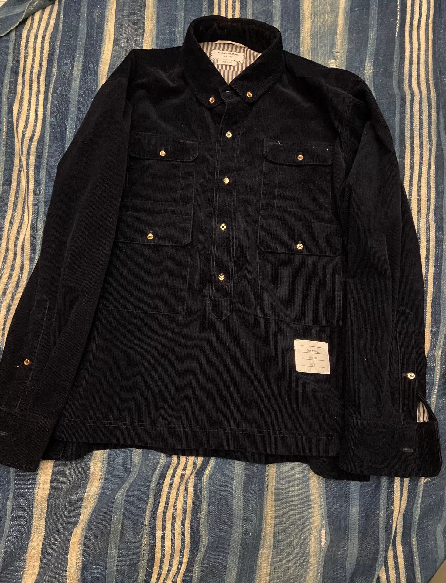 Thom Browne thom browne limited edition corduroy shirt Size US M / EU 48-50 / 2 - 1 Thumbnail