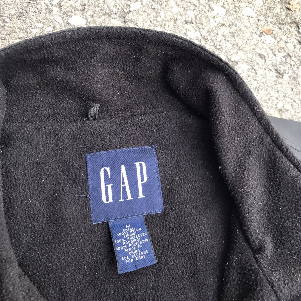 Gap × Vintage Vintage 00s Gap fleece lined cargo Utility vest Sz M Size US M / EU 48-50 / 2 - 7 Thumbnail