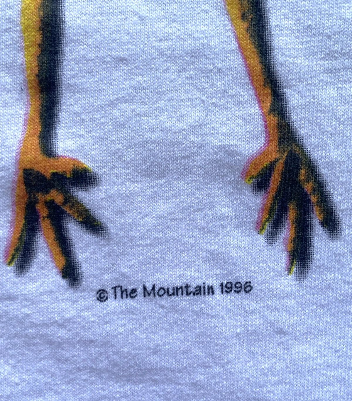 Band Tees Vintage 1996 the mountain choke chicken humor tee 90s Size US L / EU 52-54 / 3 - 6 Thumbnail