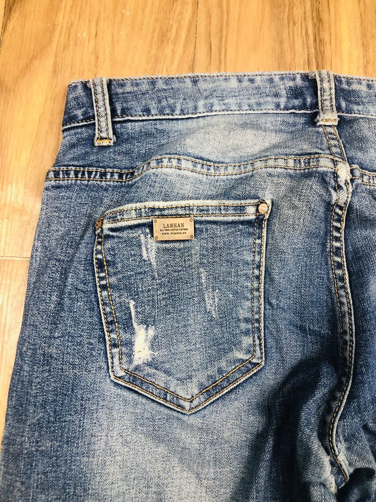 Other Lanhan Torn Pattern Design By HongKong (34) Size 29" - 15 Thumbnail