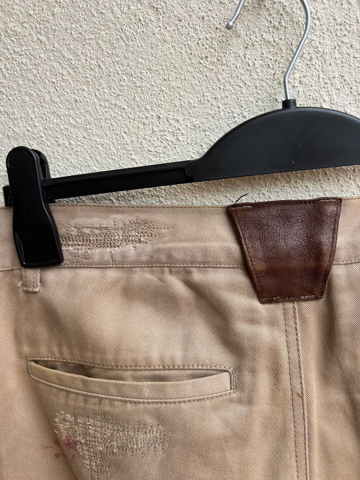 Vintage Bonds & Peace Japan Painter Khaki Flare Chinos Pant Size US 30 / EU 46 - 15 Thumbnail