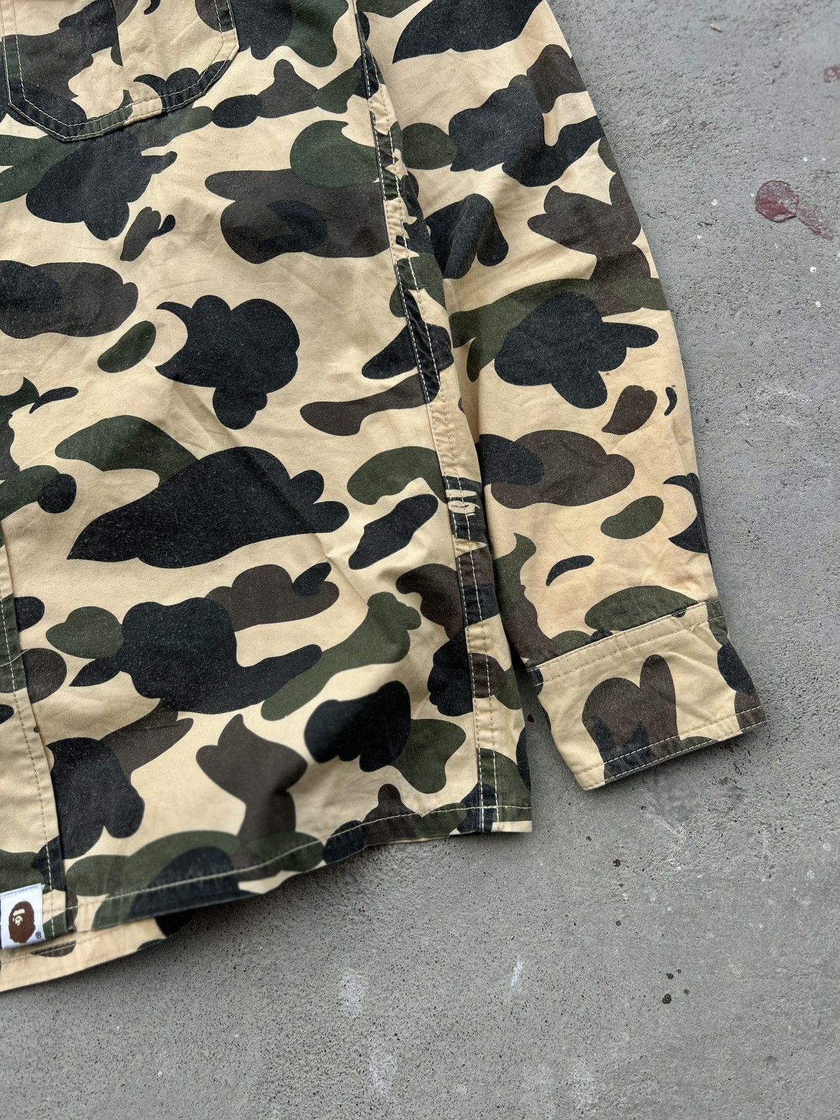 Bape CRAZY RARE BAPE NIGO 1ST CAMO SHIRT Size US S / EU 44-46 / 1 - 4 Thumbnail