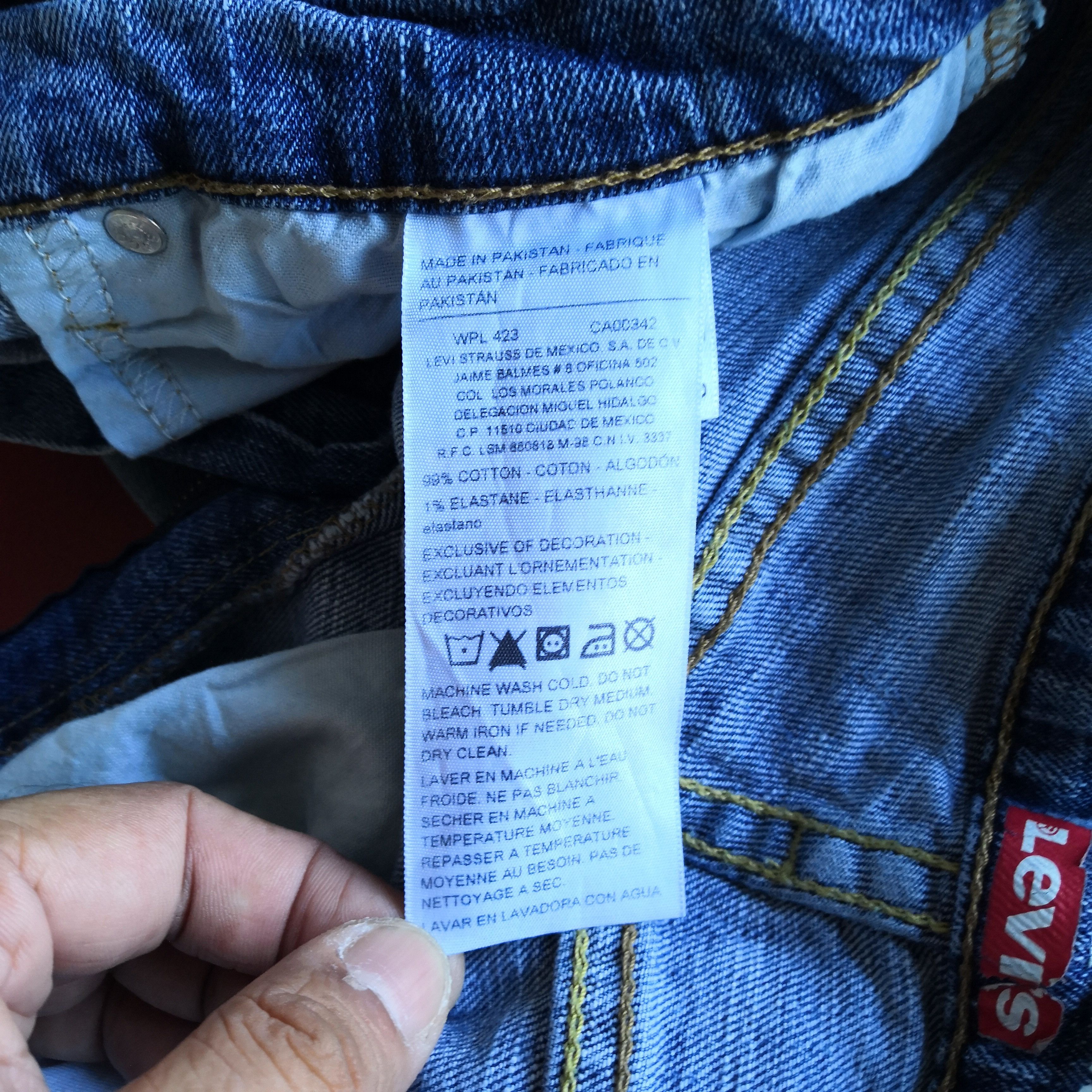 Levi's Distressed Levis Denizen Jeans Levi's Light Blue Denim Size US 30 / EU 46 - 8 Thumbnail