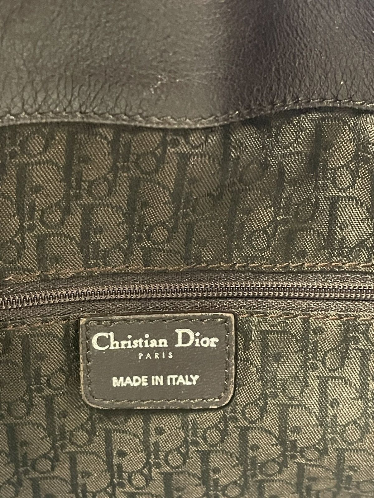 Dior Christian Dior Sac de Ville Monogram Lining Vintage Size ONE SIZE - 8 Thumbnail