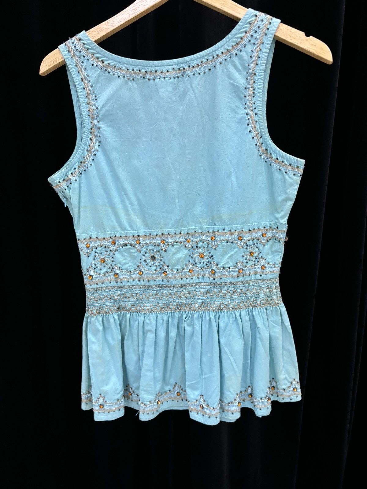Vintage Cotton Trade Embroidery top Size L / US 10 / IT 46 - 3 Thumbnail