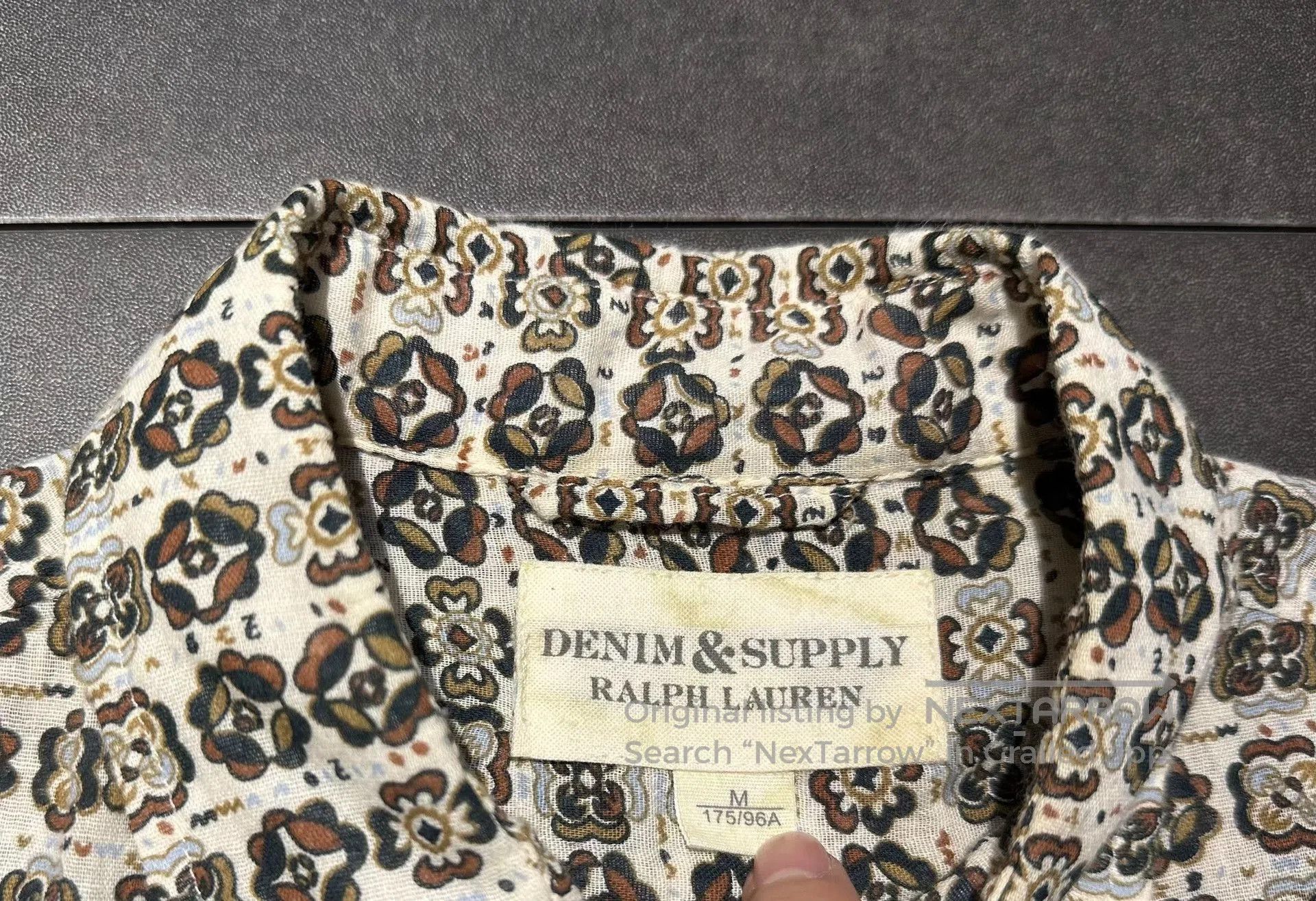 Denim & Supply Ralph Lauren Ralph Lauren Denim Supply Floral Shirt. Size M / US 6-8 / IT 42-44 - 3 Thumbnail