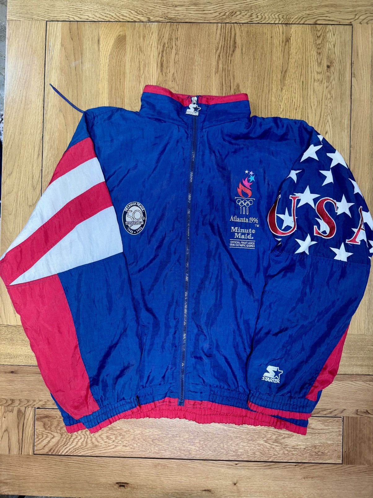Starter Vintage 1996 USA Olympic Games Starter Jacket – Size XL Size US XL / EU 56 / 4 - 1 Thumbnail