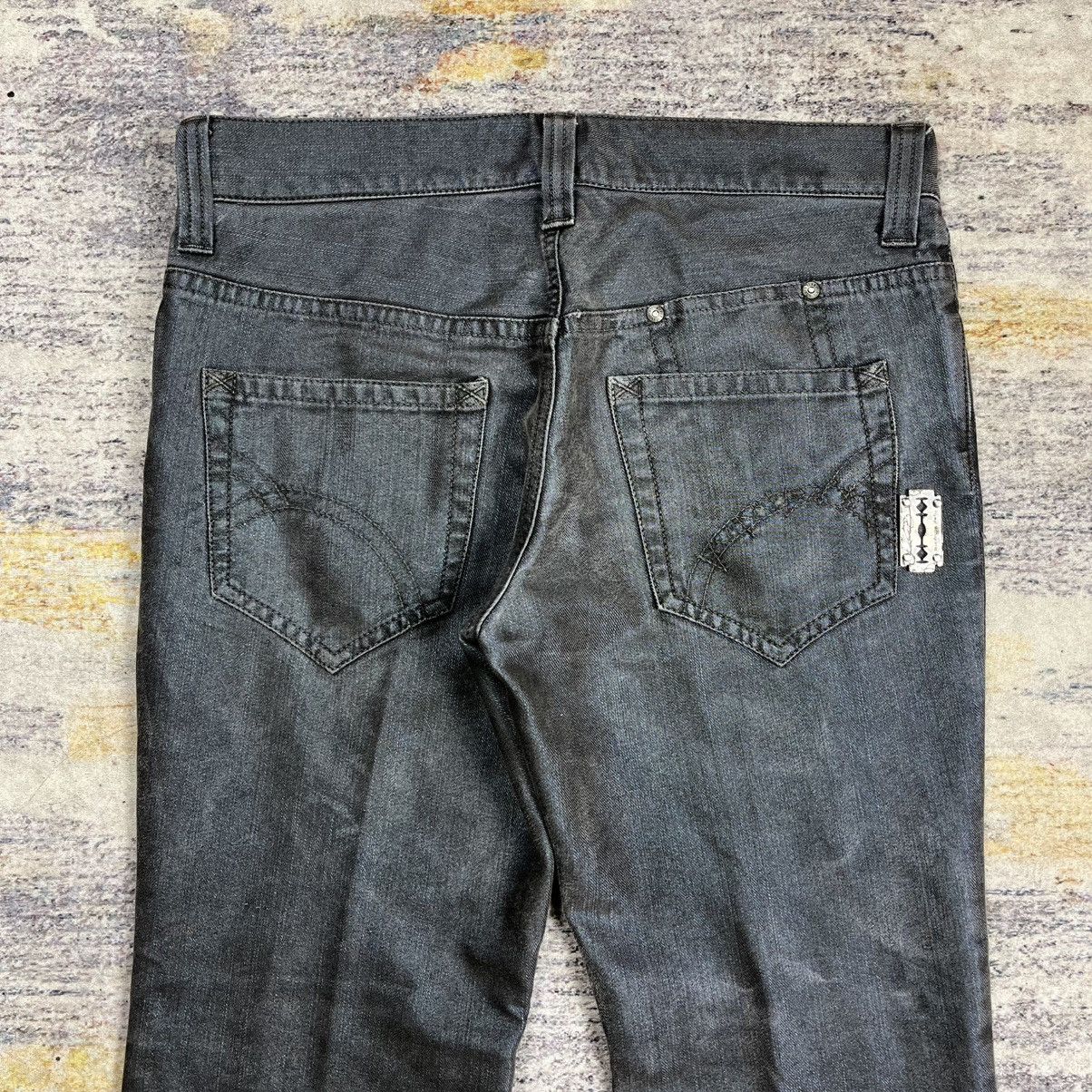 Isamu Katayama Backlash Kyoji Maruyama shimmer boot cut denim pants Size US 34 / EU 50 - 5 Thumbnail