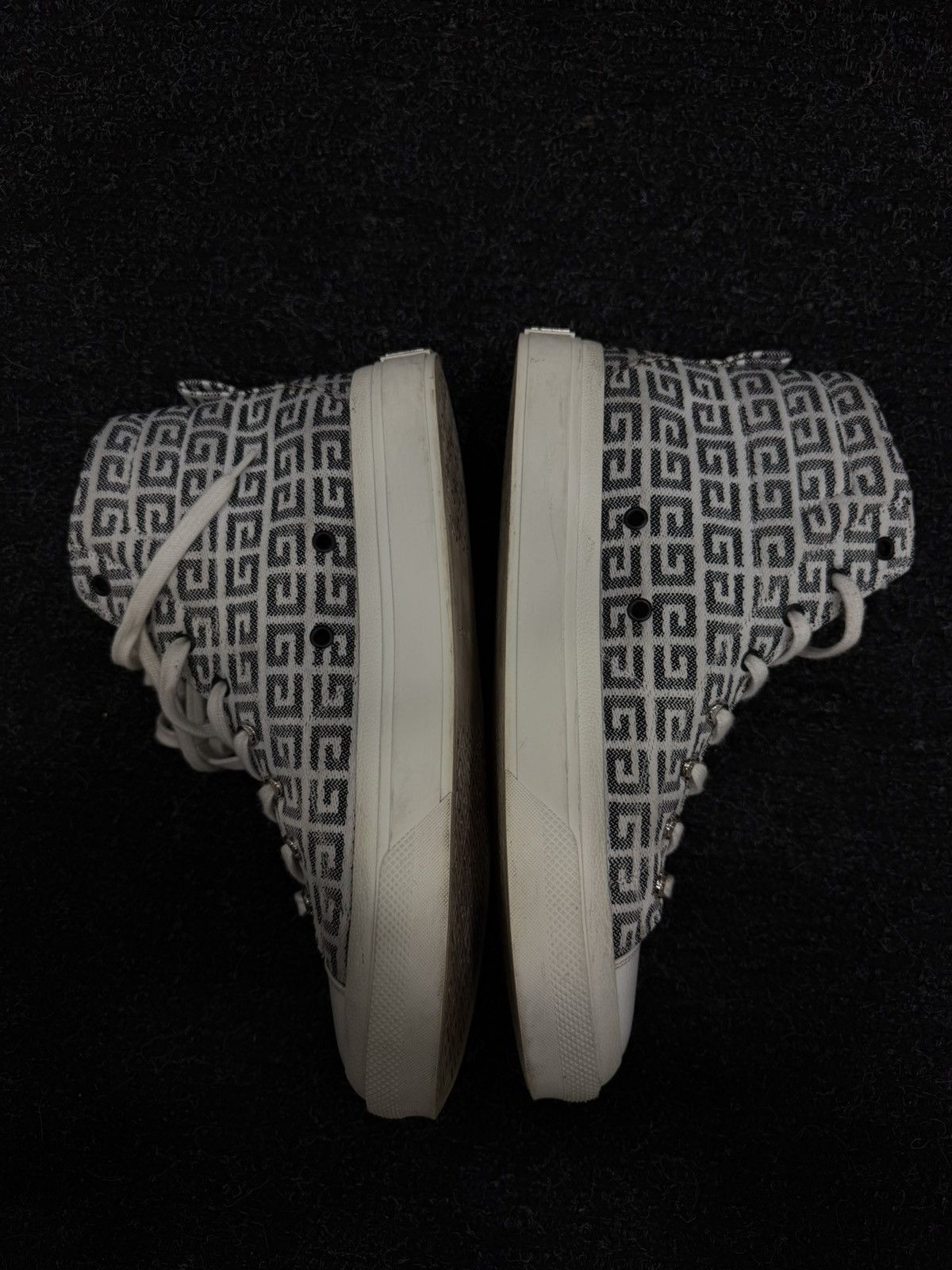 Givenchy Givenchy High-top City Sneakers Jacquard Size US 12 / EU 45 - 10 Thumbnail