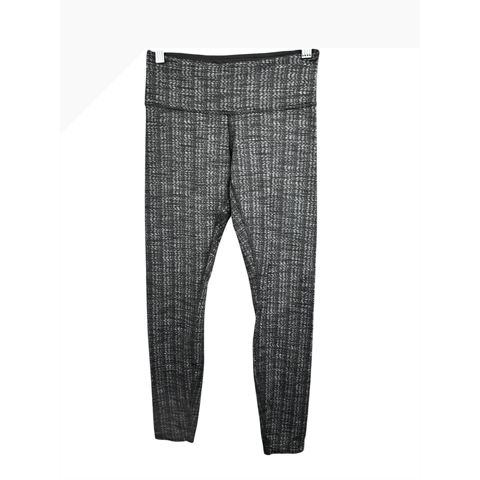 Lululemon Lululemon Wunder Under Crop Yoga Leggings Gray Ziggy Wee 4 Size 27" / US 4 / IT 40 - 5 Thumbnail