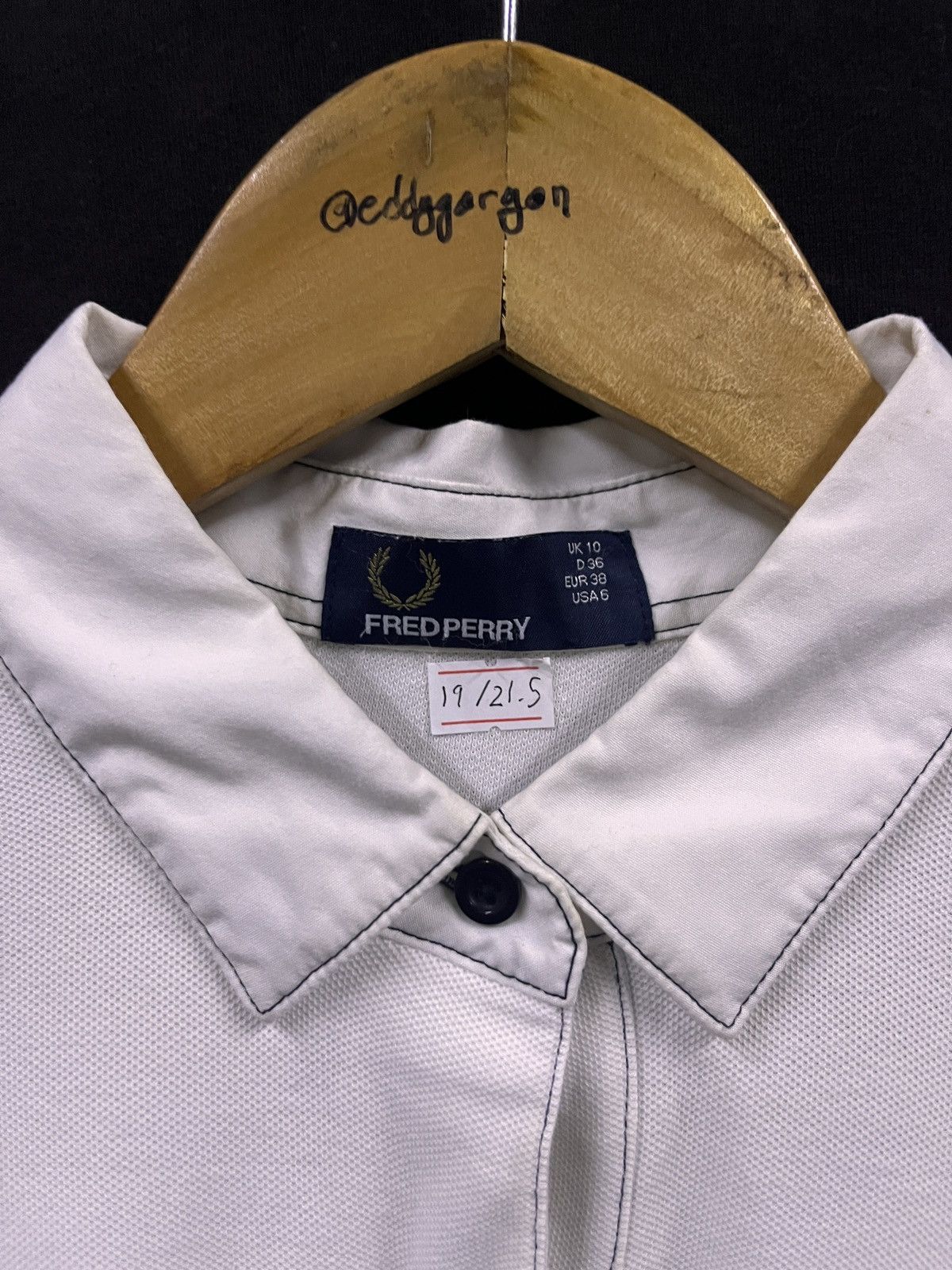 Fred Perry RARE‼️ SAMPLE FRED PERRY POLO TSHIRT Size US S / EU 44-46 / 1 - 4 Thumbnail