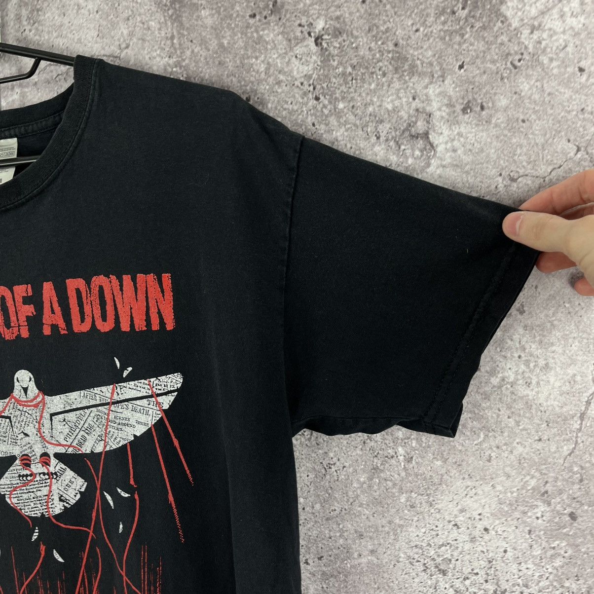 Band Tees 2015 System Of A Down North American Tour Eagle Big Logo Size US M / EU 48-50 / 2 - 6 Thumbnail