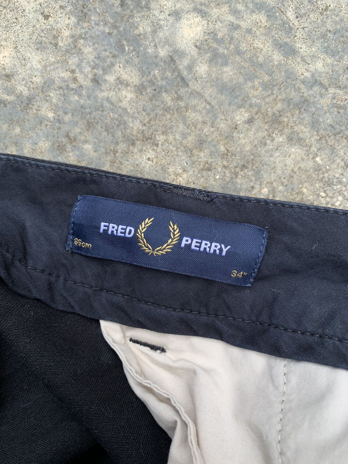 Fred Perry × Japanese Brand × Vintage Fred Perry Classic Work Pants Size US 34 / EU 50 - 10 Thumbnail
