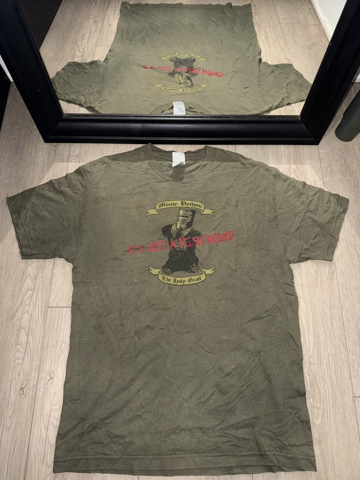 Band Tees × Vintage Vintage / Y2K Monty Python Movie Promo Shirt Size US L / EU 52-54 / 3 - 1 Thumbnail