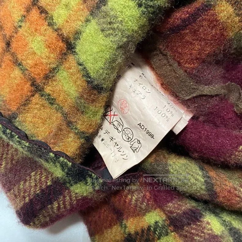 Comme des Garcons Comme Des Garcons Plaid Woolen Jacket Size S / US 4 / IT 40 - 4 Thumbnail