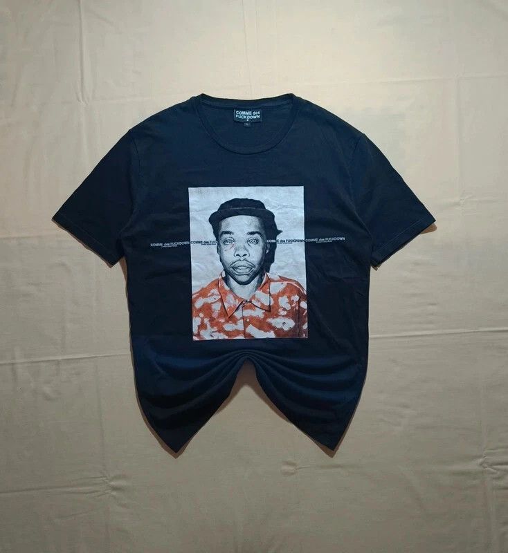 Comme Des Fuck Down *RARE* COMME des FUCKDOWN Black Graphic Tee Mens Medium M Size US M / EU 48-50 / 2 - 1 Thumbnail
