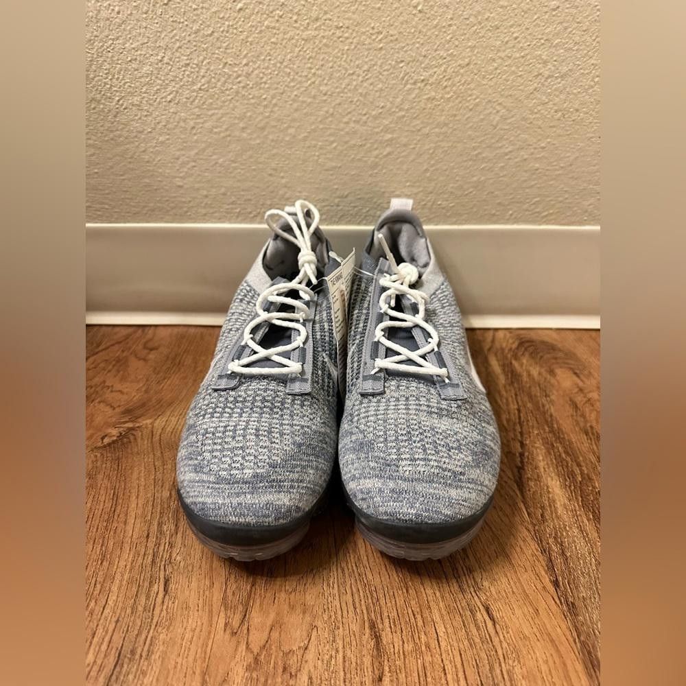 Nike Nike Air Vapormax 2021 Flyknit Armory Blue Smoke Grey Sample Made In Korea Size US 10 / EU 43 - 4 Thumbnail