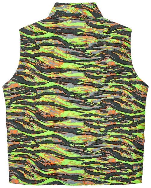 ERL o1mle0325 Printed Puffer Gilet in Multicolor Size L / US 10 / IT 46 - 2 Thumbnail