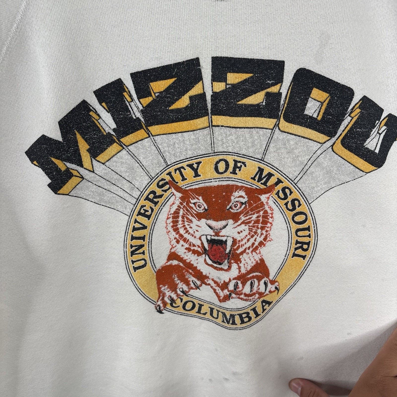Other Vintage 60s/70s University Of Missouri Mizzou Crewneck Large Size US L / EU 52-54 / 3 - 2 Thumbnail