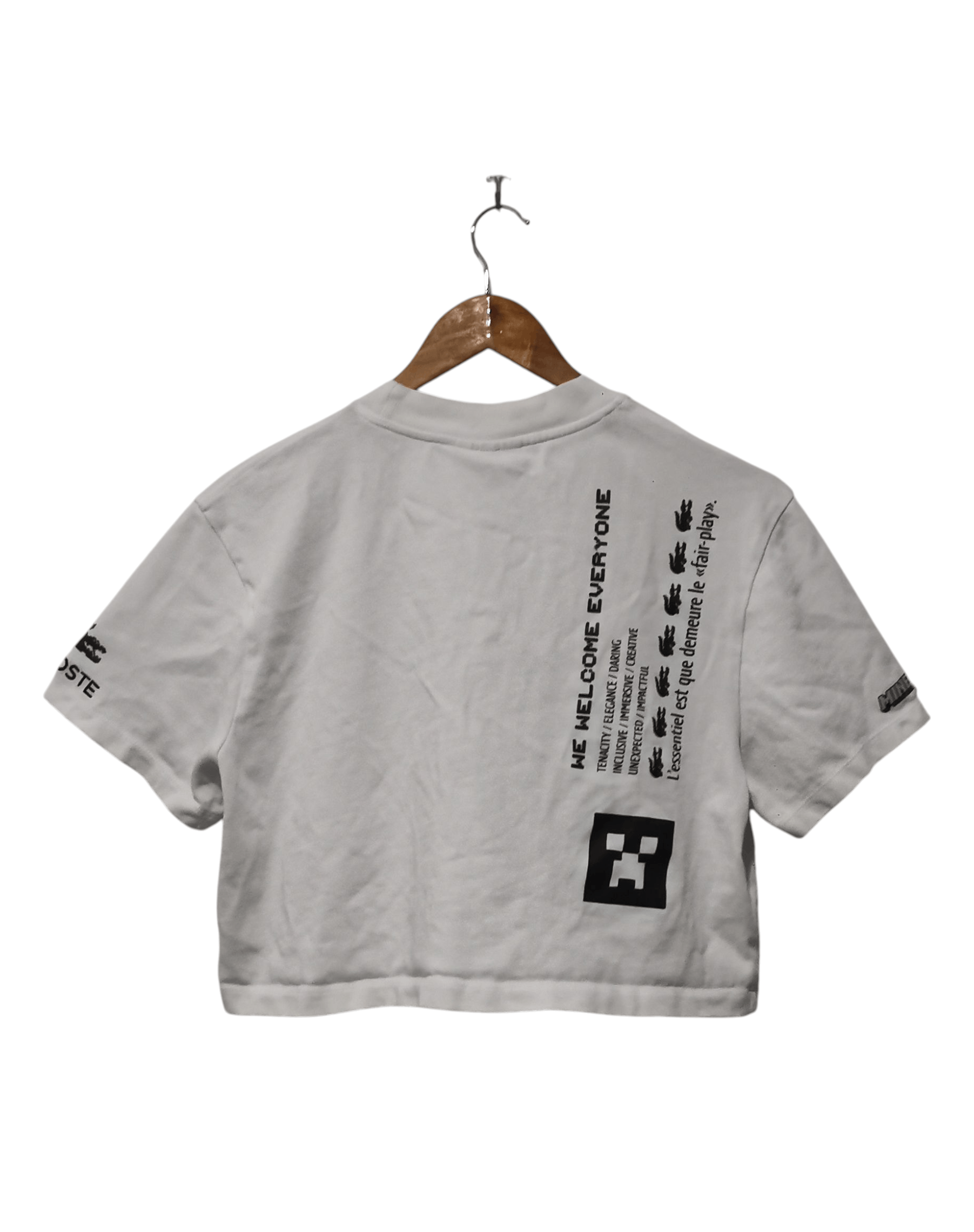 Lacoste Lacoste live x Minecraft Women’s Shirt – Organic Cotton Size ONE SIZE - 2 Thumbnail