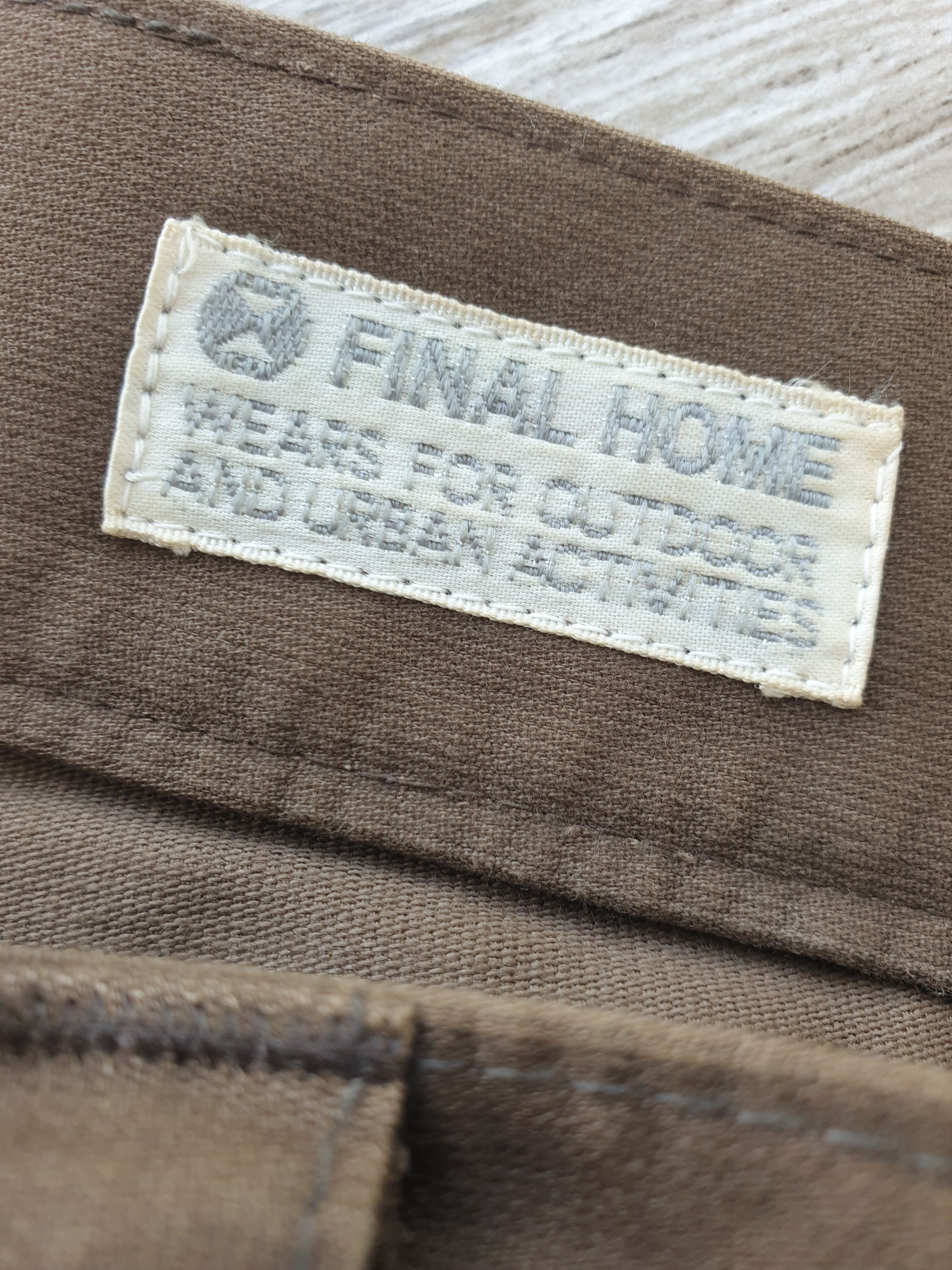 Final Home × Issey Miyake × Japanese Brand Vintage FINAL HOME Bondage Double Pocket Pants Size US 31 - 13 Thumbnail