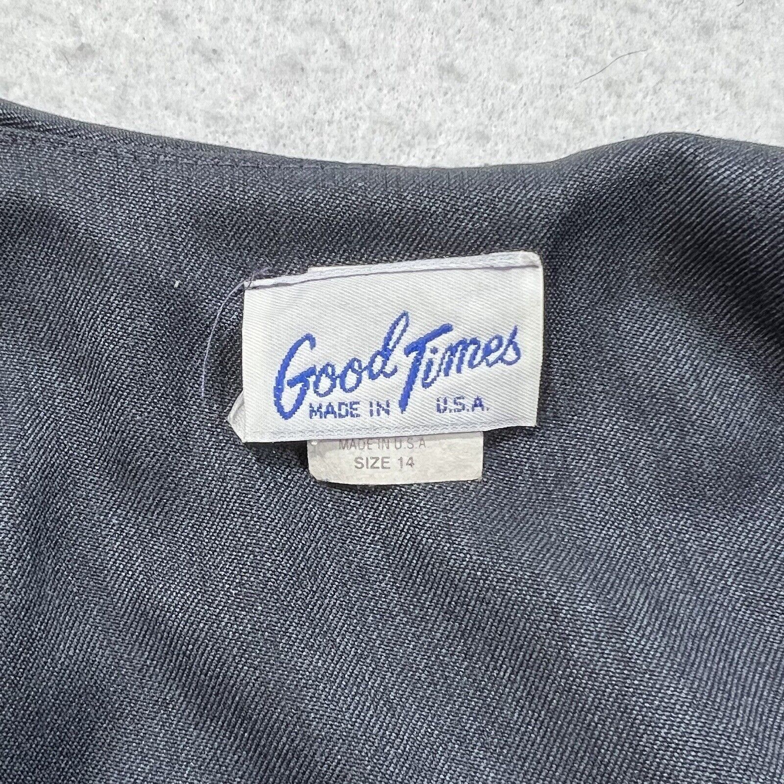 Vintage Vintage Good Times Button Front Blouse Top Bowtie Shirt USA Size XL / US 12-14 / IT 48-50 - 3 Thumbnail
