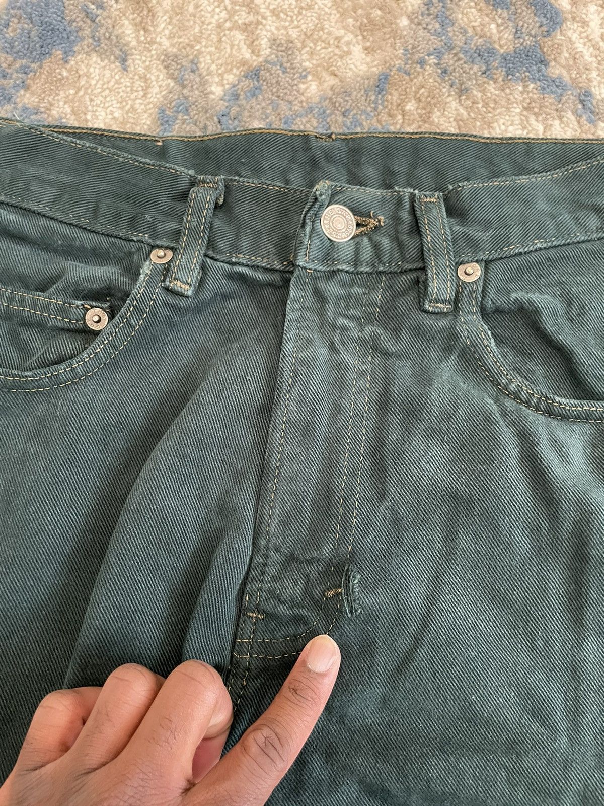 Vintage Vintage 90s Earth Tone Gap Jeans 28 X 29 Levis Size US 29 - 3 Thumbnail