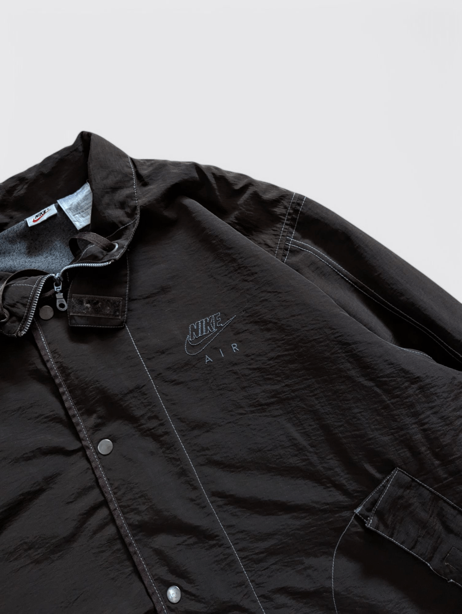 Nike Nike Air Brown Vintage Jacket Size US L / EU 52-54 / 3 - 6 Thumbnail