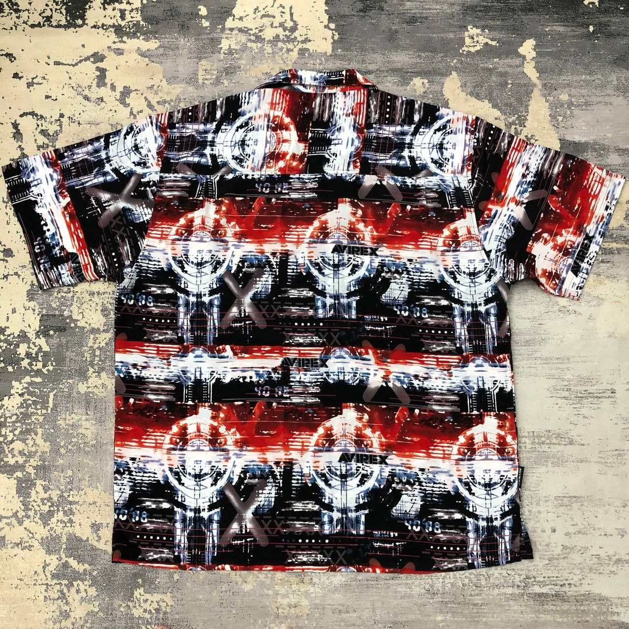 Avirex T185 AVIREX FULLPRINT BOWLING SHIRTS Size US XL / EU 56 / 4 - 3 Thumbnail