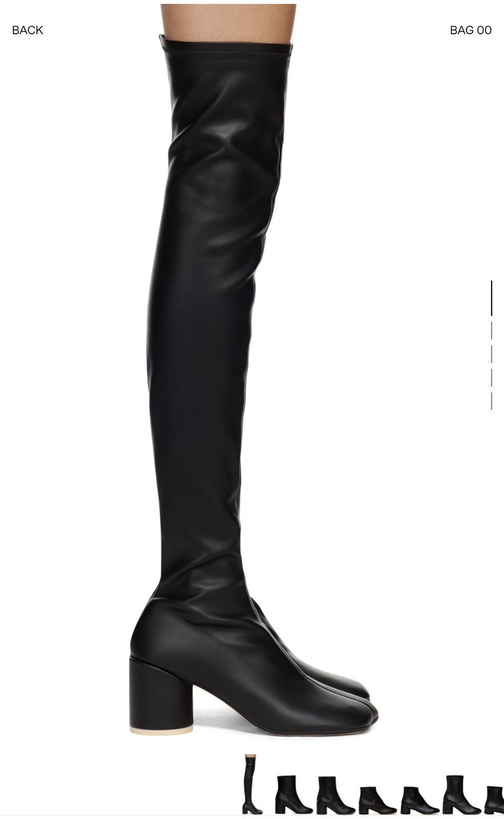 Maison Margiela Maison margiela antomic high knee boots Size US 7.5 / IT 37.5 - 3 Thumbnail