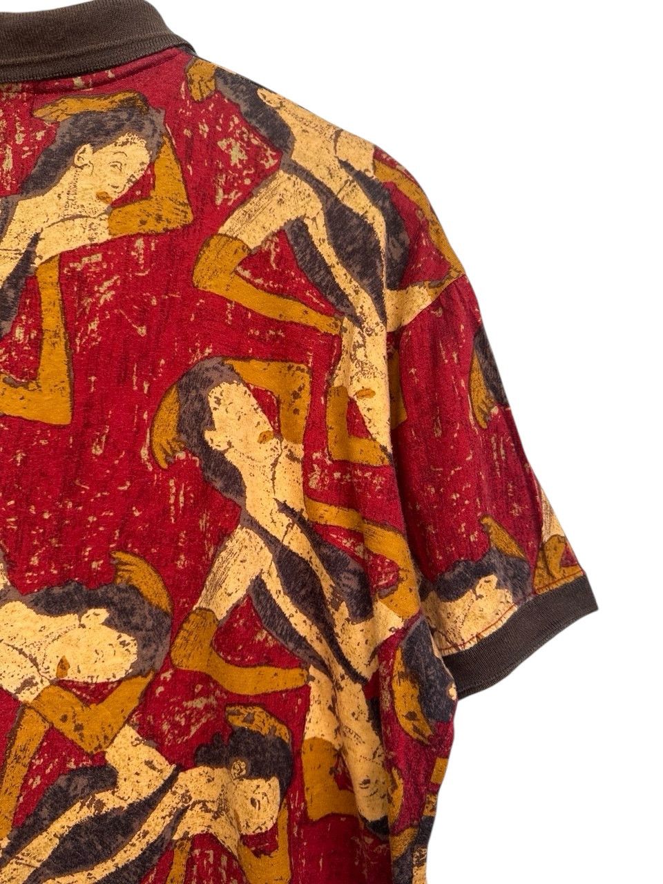 Yoshiyuki Konishi Vintage Abstract Yoshiyuki Konishi Ficce Art Polo Tee Size US L / EU 52-54 / 3 - 12 Thumbnail