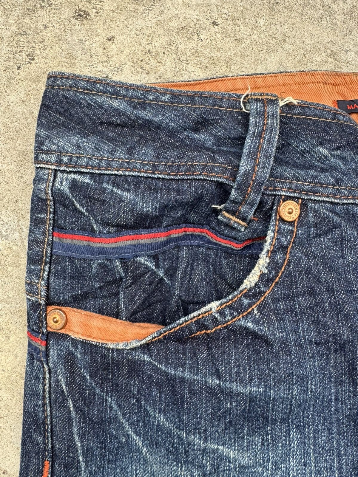 Japanese Brand 💥Rare💥 Et boite made in nippon baggy flare/wideleg denim Size 32" / US 10 / IT 46 - 3 Thumbnail