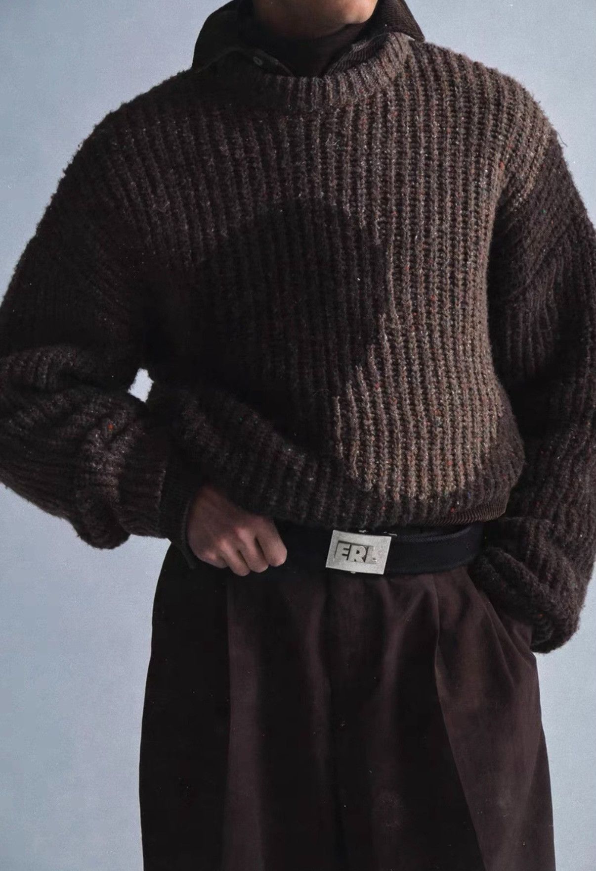 ERL ERL Knit Crewneck Swirl Sweater Size US M / EU 48-50 / 2 - 1 Thumbnail