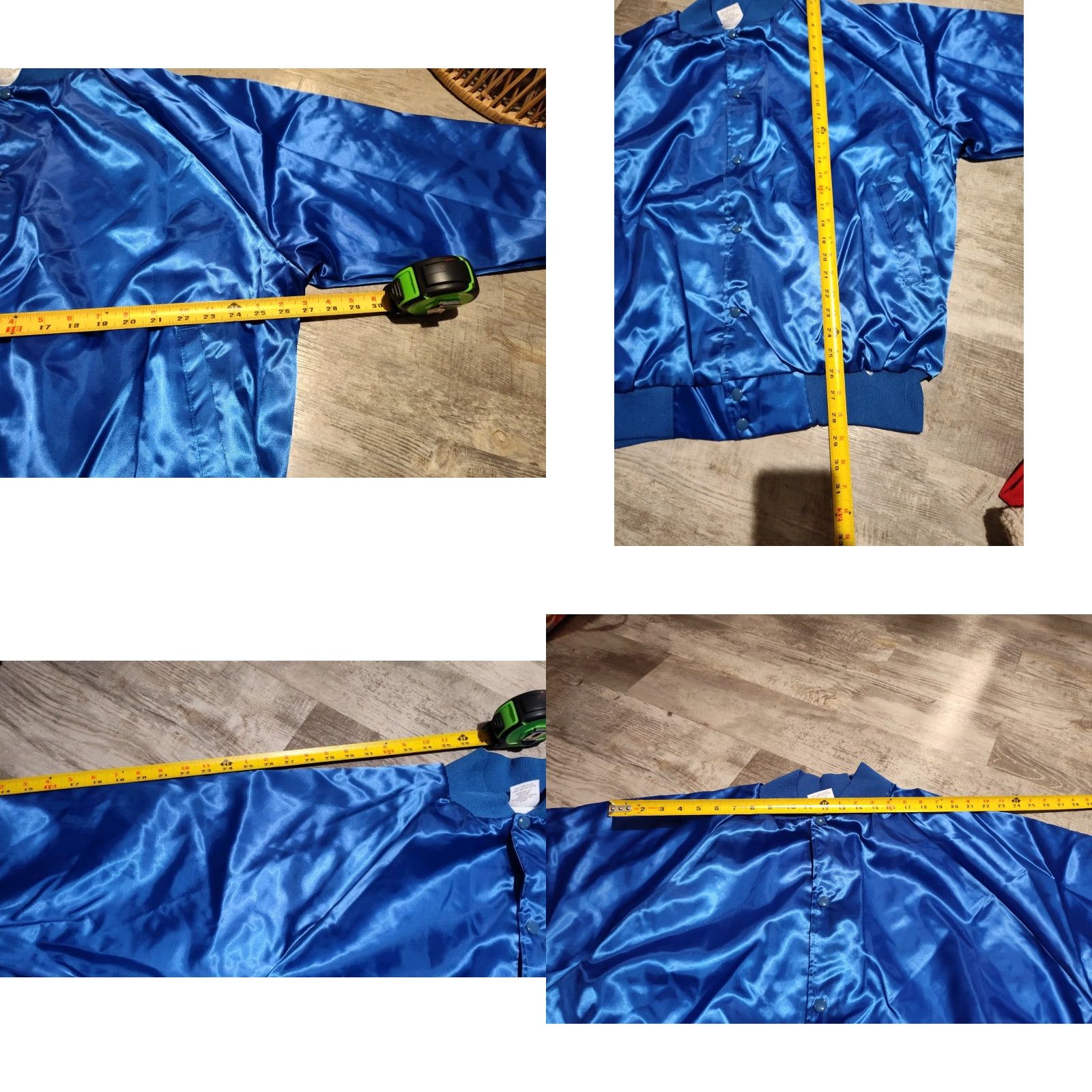 Vintage Vintage Aurora Sportswear Snap Button Satin Nylon Bomber Jacket Made In USA XXL Size US XXL / EU 58 / 5 - 8 Thumbnail