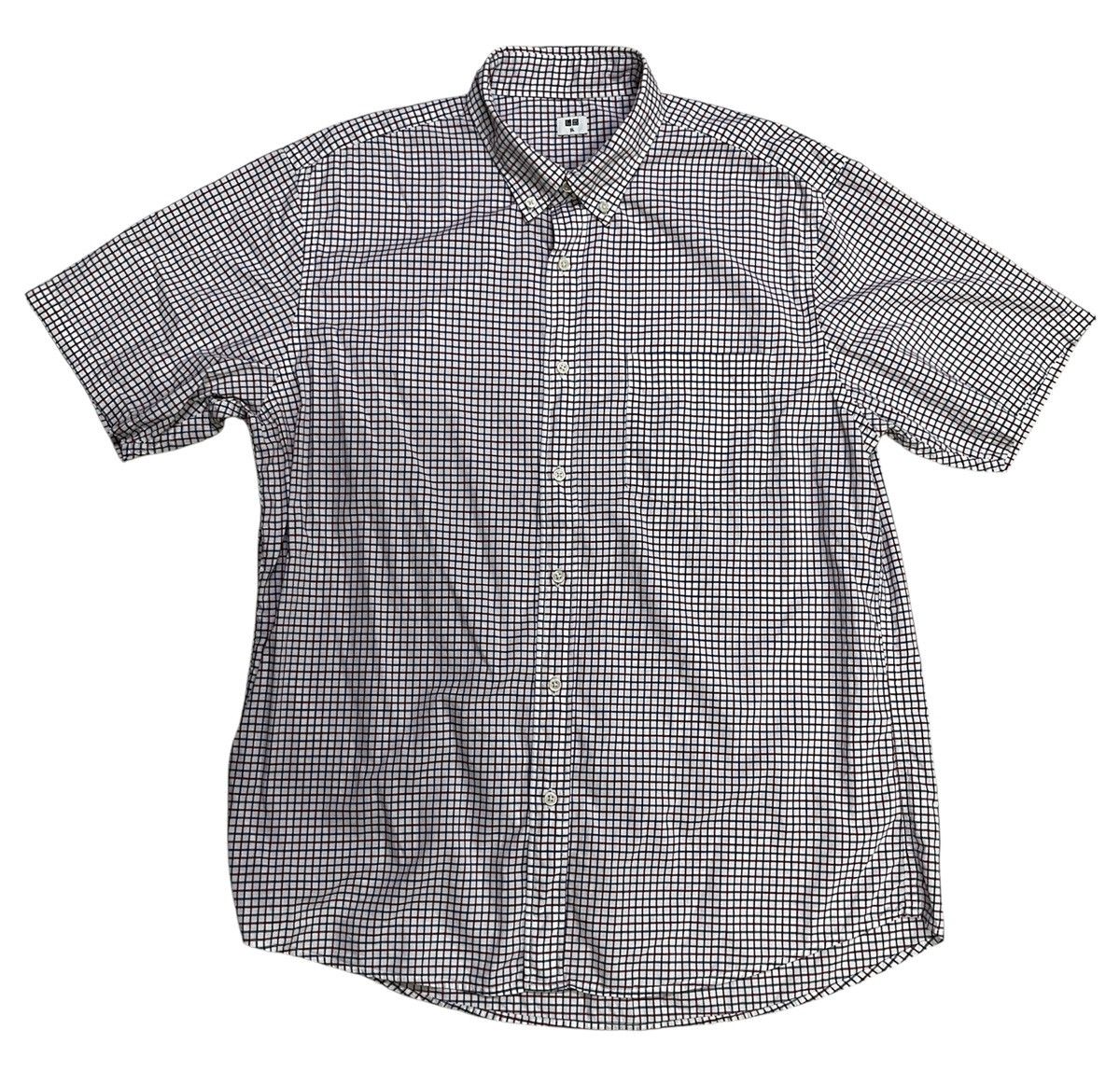 Beauty Beast × Japanese Brand × Uniqlo Uniqlo Small Checkered Button Up Shirt Size US L / EU 52-54 / 3 - 1 Thumbnail