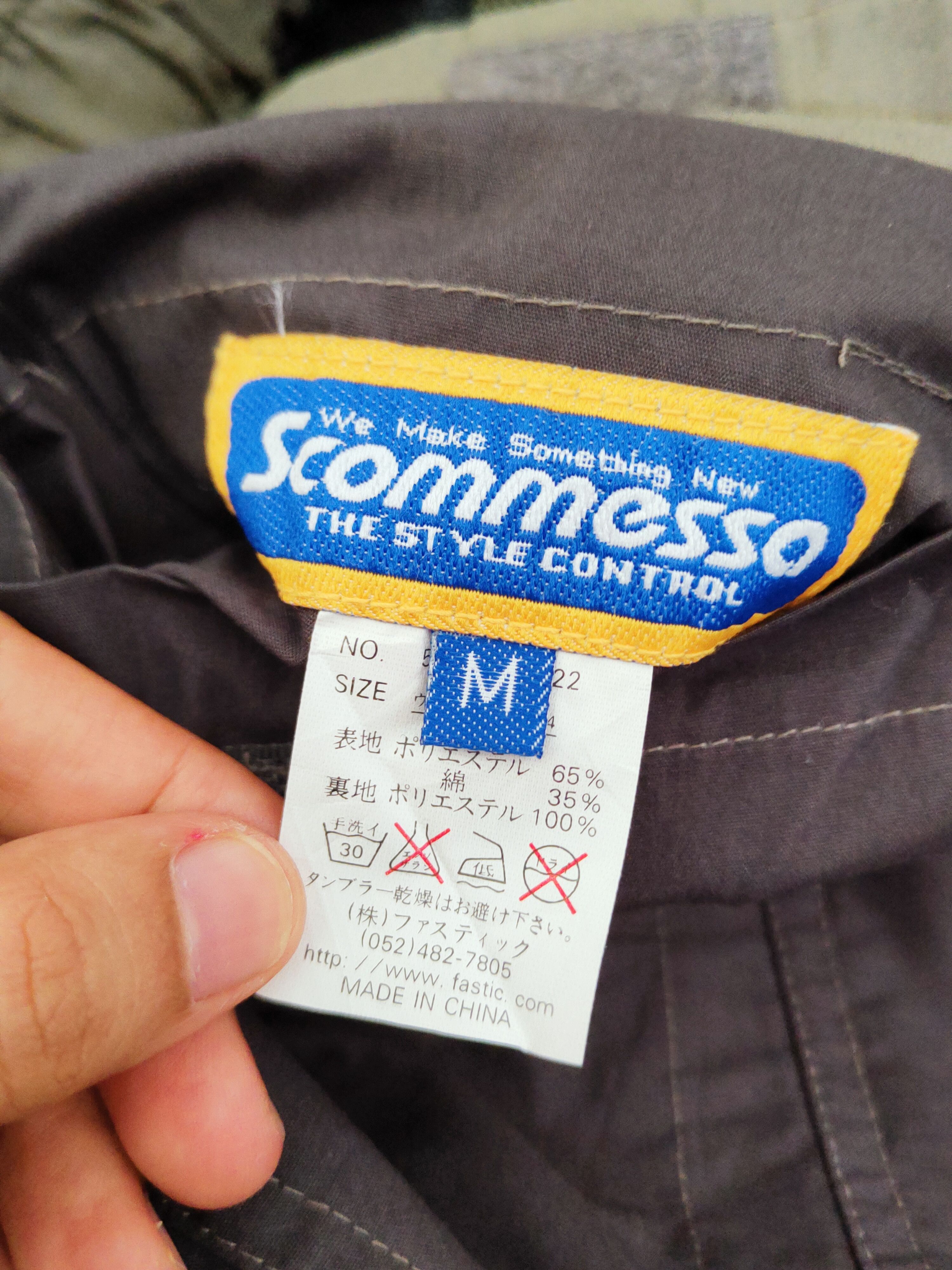Japanese Brand Scommesso Navy Multipocket Sweatpants #W847 Size US 31 - 12 Thumbnail