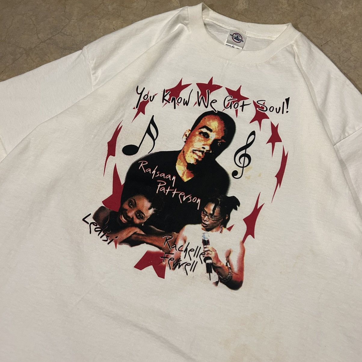 Band Tees × Rap Tees × Vintage Crazy Vintage Y2K Rahsaan Patterson Soul R&B Tour Tee Rare Size US XXL / EU 58 / 5 - 3 Thumbnail