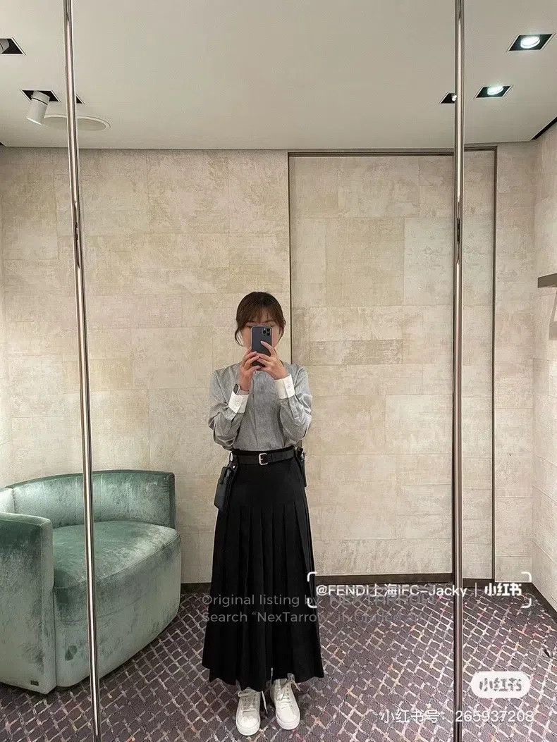 Fendi Striped shirt, classic style