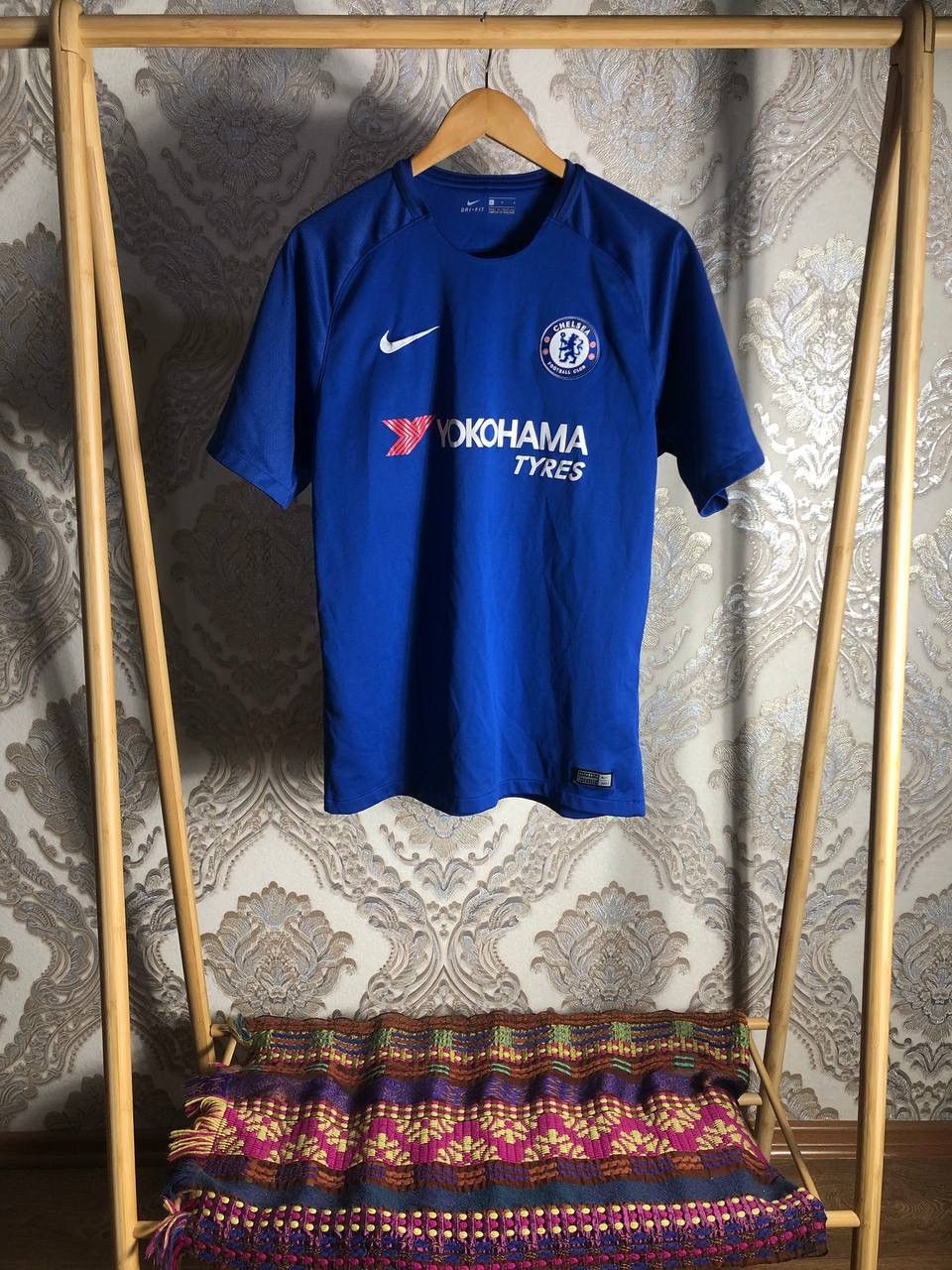 Nike VINTAGE NIKE FC CHELSEA LONDON ENGLAND SOCCER JERSEY Y2K 90s Size US L / EU 52-54 / 3 - 1 Thumbnail
