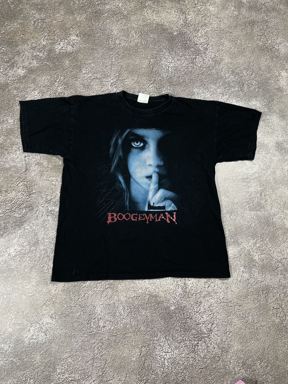 Vintage Vintage Y2K Horror Graphic Tee Sun Faded Grunge Dark Slim L Size US L / EU 52-54 / 3 - 3 Thumbnail