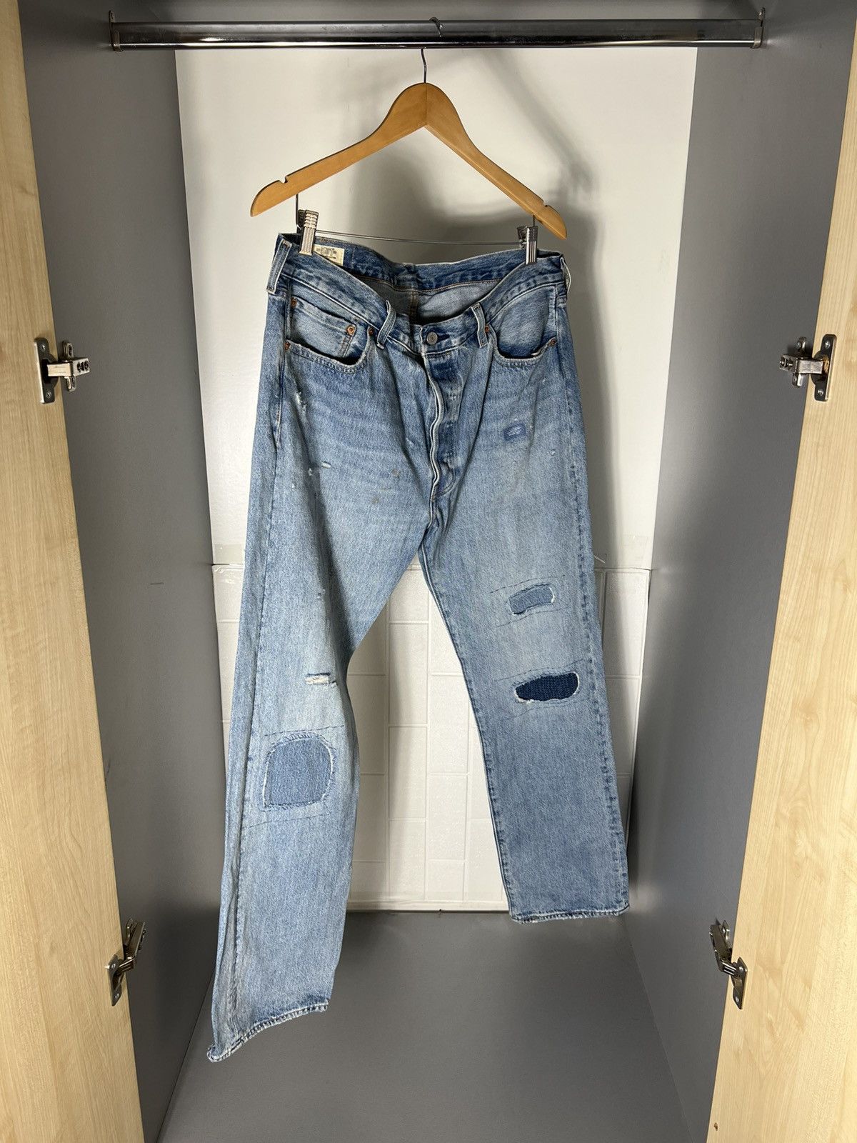 Levi's VINTAGE LEVI’S 501 150 YEARS DESIGNER DENIM JEANS CASUAL Size US 36 / EU 52 - 3 Thumbnail