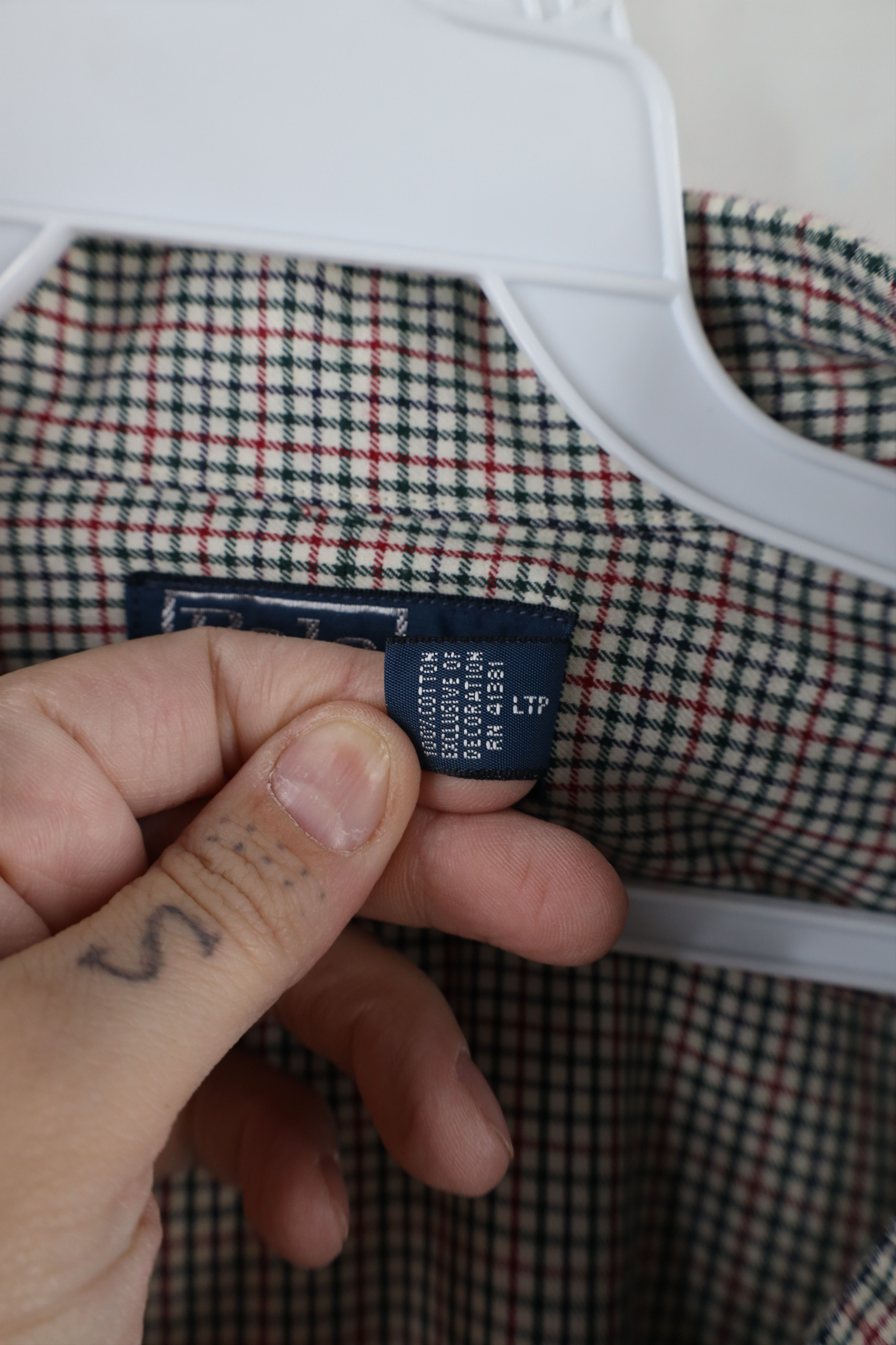 Ralph Lauren × Vintage Vintage 90s Ralph Lauren Classic Fit Collared Button Shirt Size US XXL / EU 58 / 5 - 6 Thumbnail