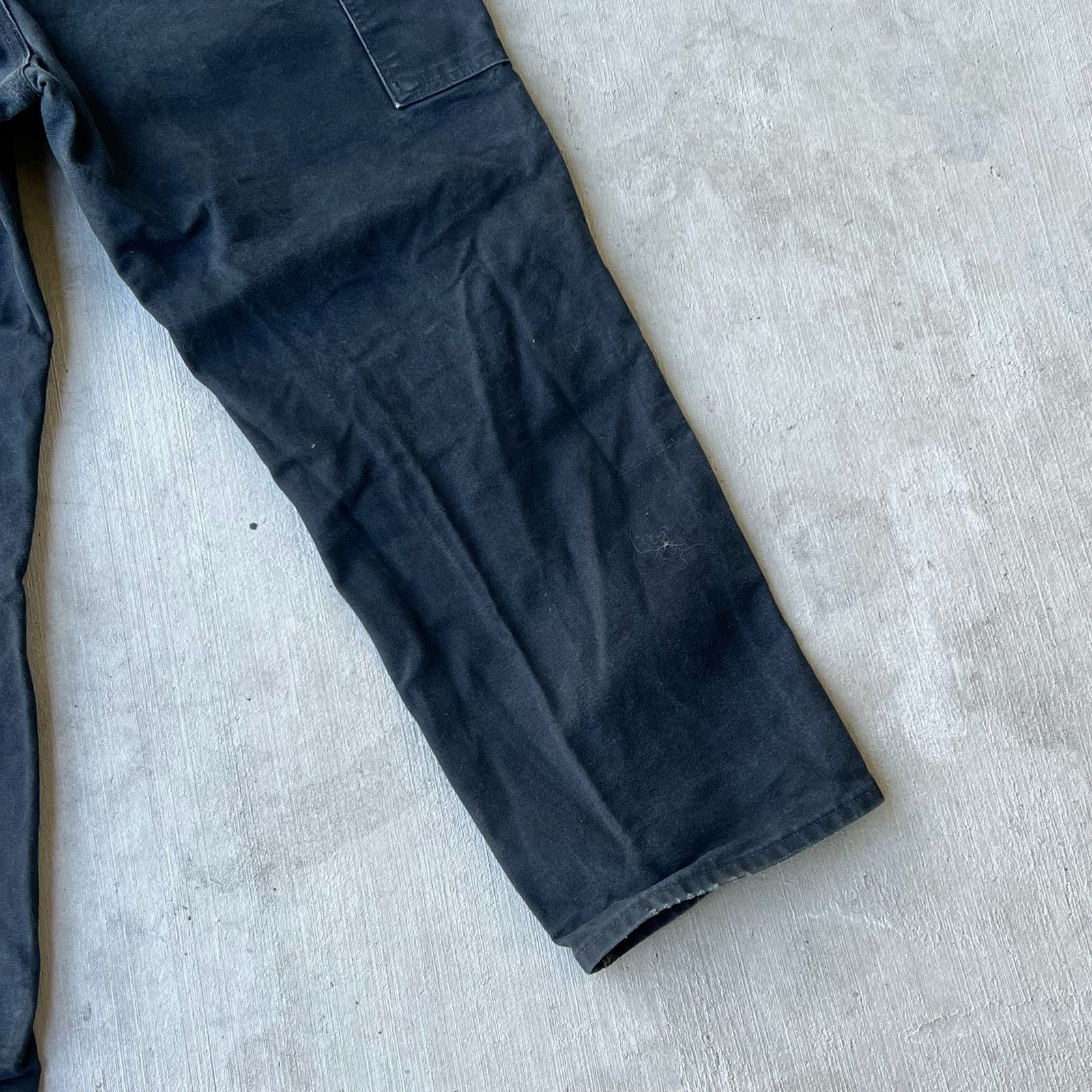Carhartt × Vintage Carhartt black double knee work wear carpenter pants Size US 35 - 5 Thumbnail