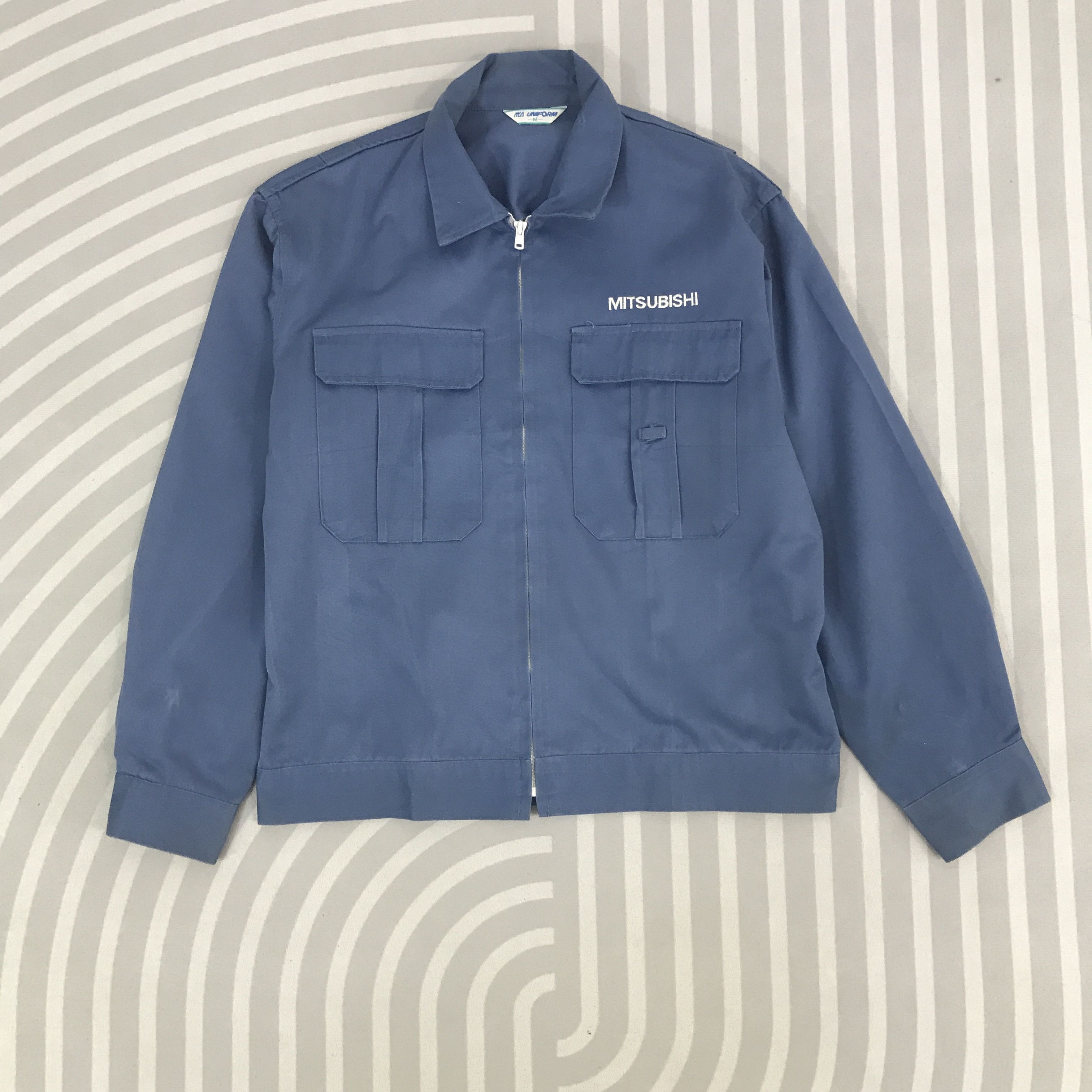 Japanese Brand × Vintage Vintage Mitsubishi Racing japan uniform Jacket Size US M / EU 48-50 / 2 - 1 Thumbnail