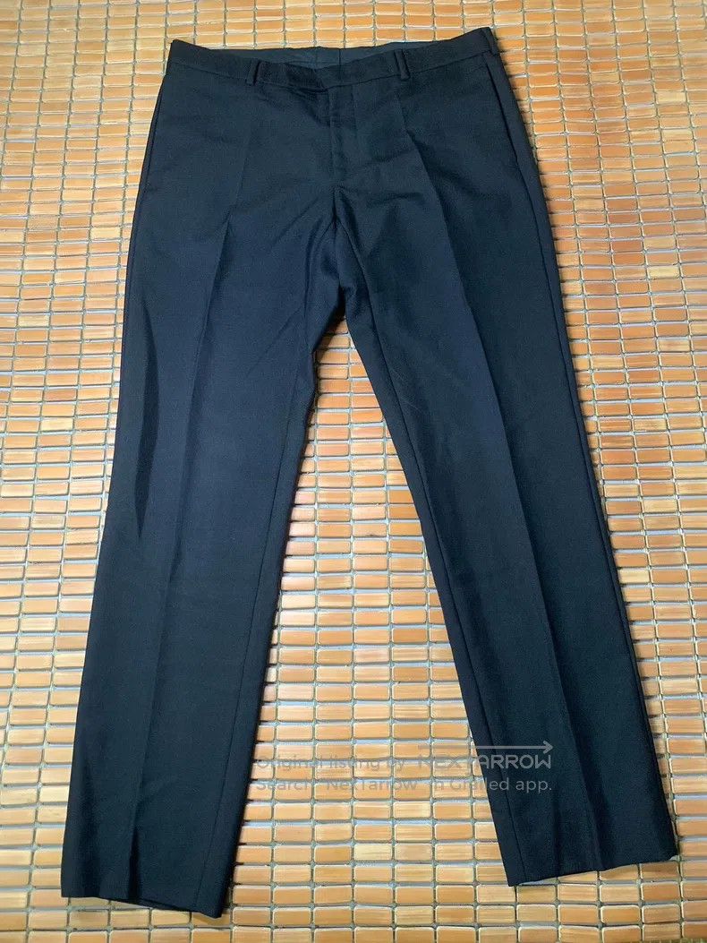 Dior Dior Woolen blend pleated trousers Size US 36 / EU 52 - 1 Thumbnail