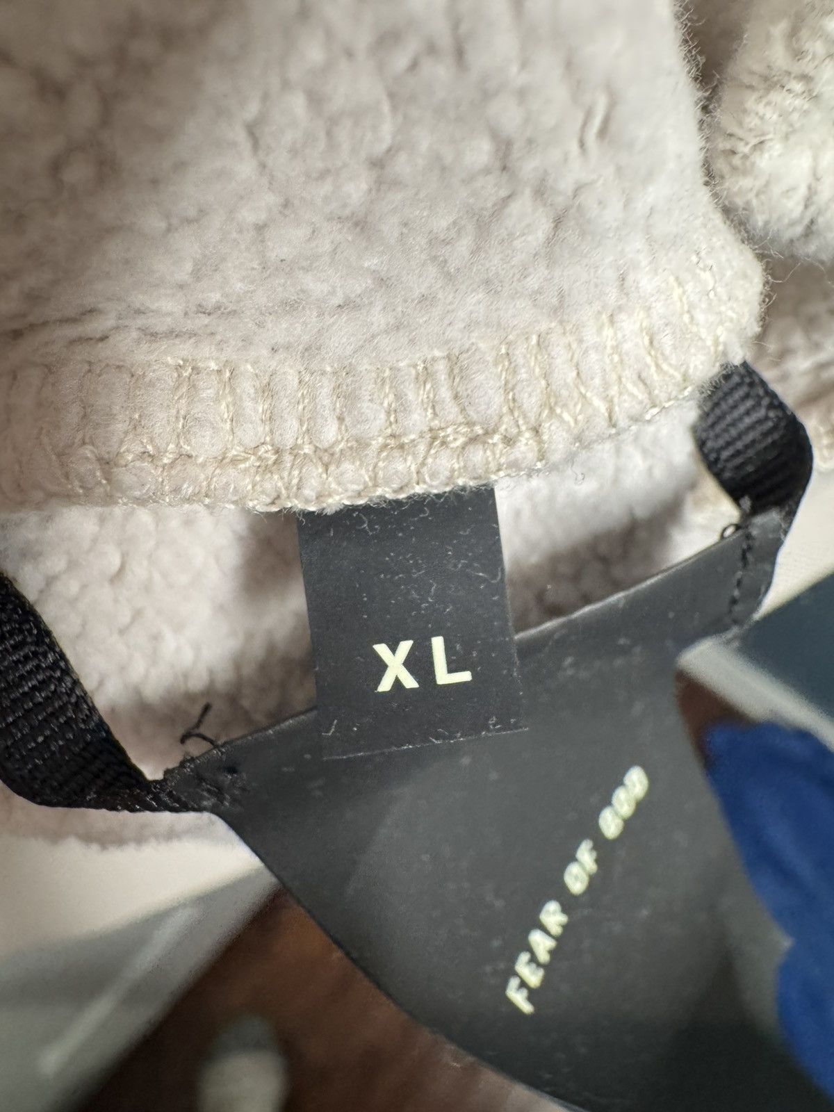Fear of God Fear of God Seventh Collection FG 2 Button Hoodie. Size US XL / EU 56 / 4 - 11 Thumbnail