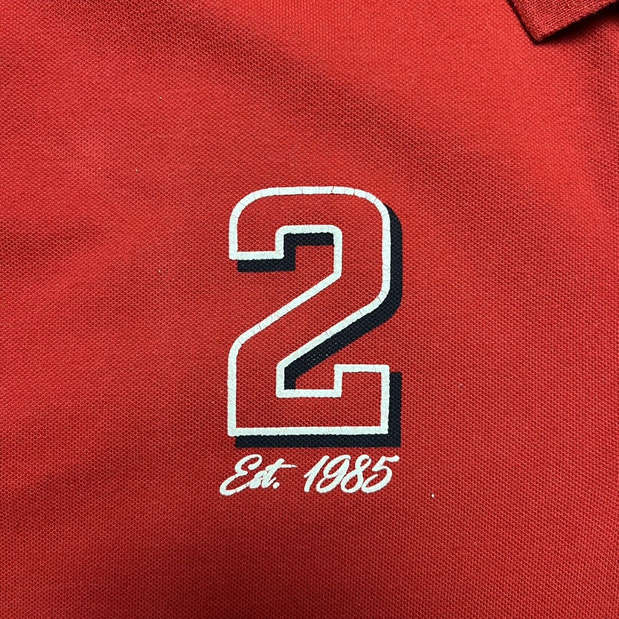 La Martina × Vintage Vintage La Martina #2 Red Polo Y2K Streetwear Designer Size US XXL / EU 58 / 5 - 5 Thumbnail